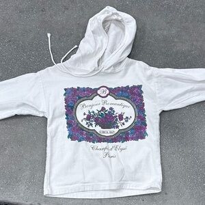 Bonjour Romantique Kids White Hoodie
